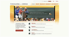 Desktop Screenshot of mnlifetimecommunities.org